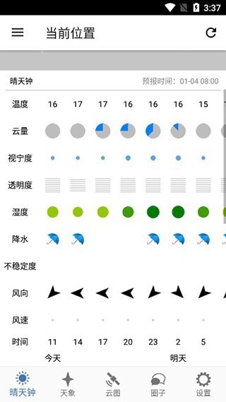 晴天钟Astroweatherv2.6.1 安卓版截图1