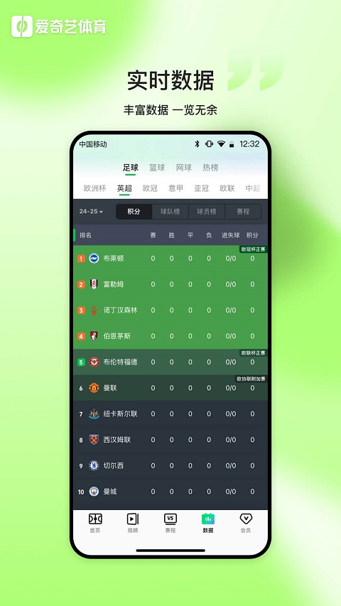 爱奇艺体育直播免费观看v13.7.7 安卓版截图1