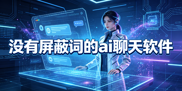 没有屏蔽词的ai聊天软件